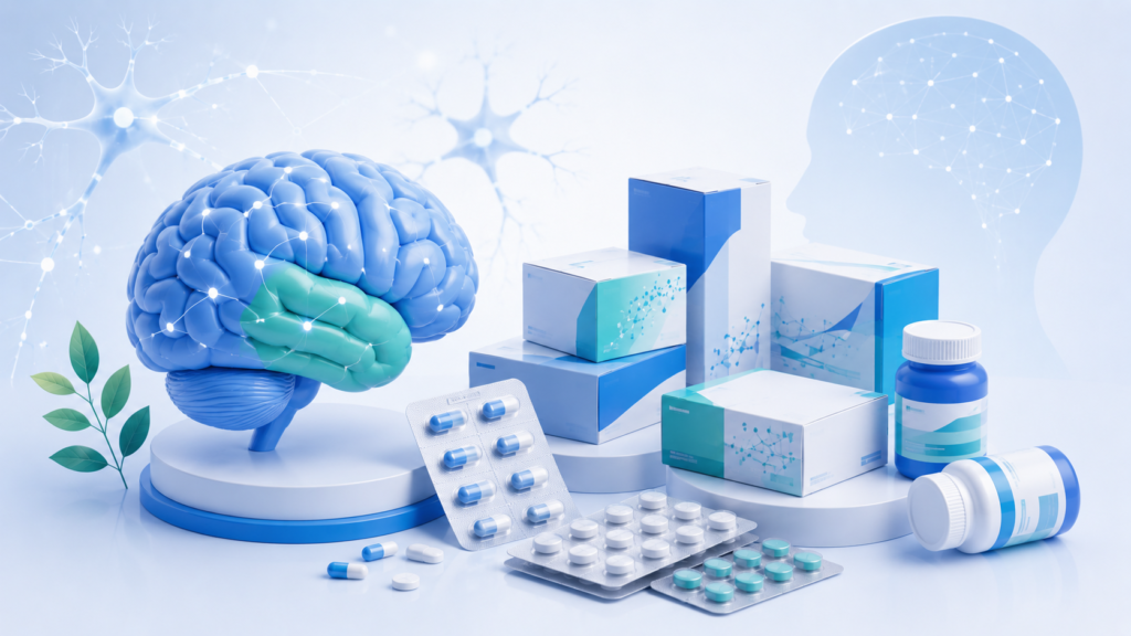 Neuro and psychiatry PCD pharma franchise product range