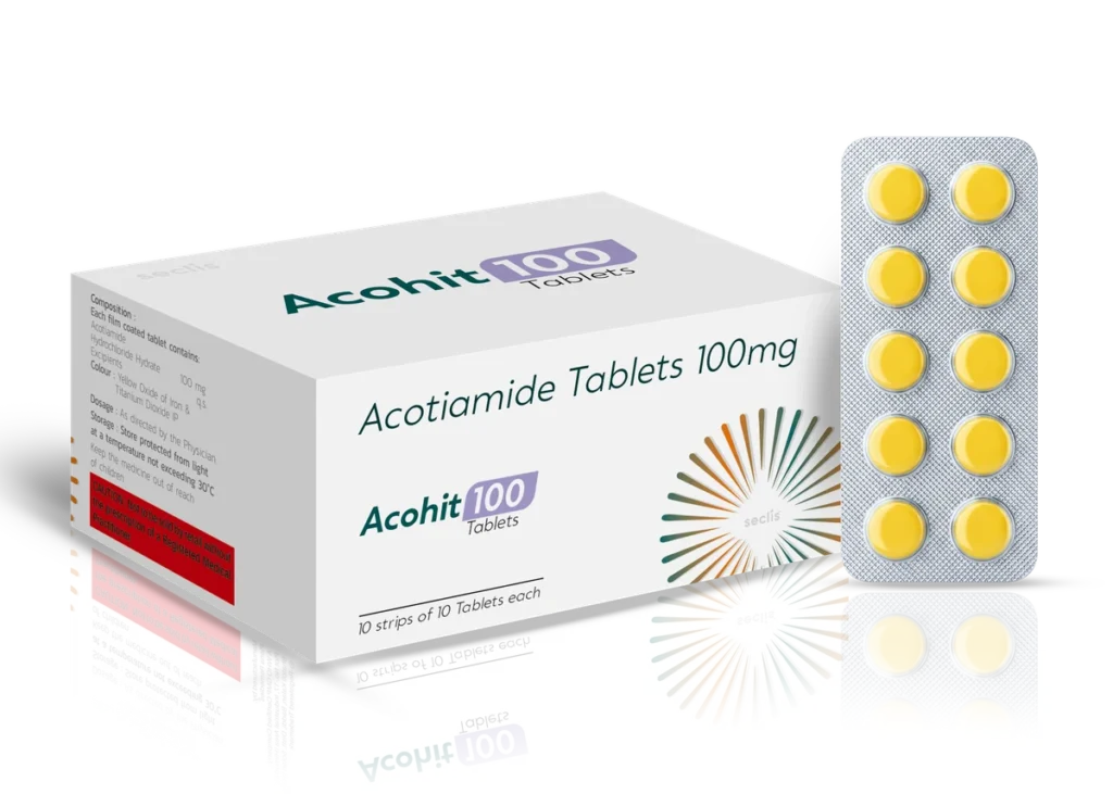 ACOHIT 100 Tablets 10x10 BLI pack shot