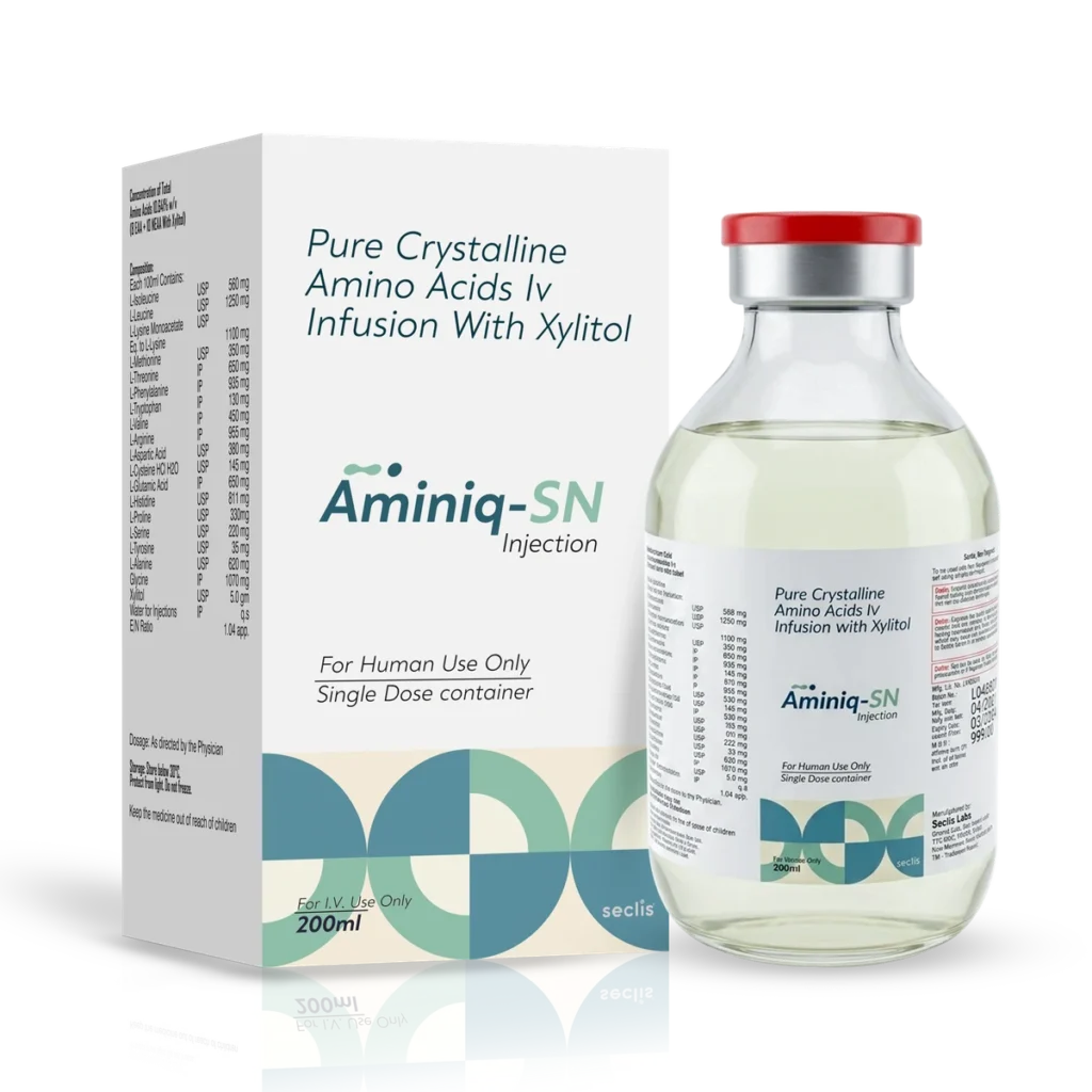 AMINIQ SN Infusion 200ml pack shot