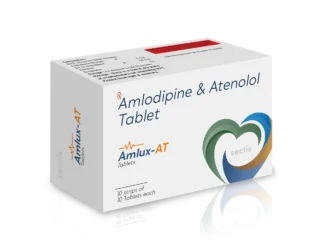 AMLUX AT Tablets 10*10 Blister carton pack shot