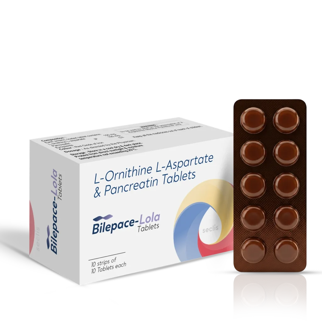 BILEPACE LOLA Tablets 10*10 Blister pack shot