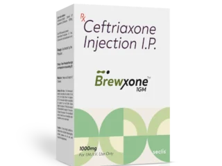 BrewXONE™ 1GM Dry Injection 1 Vial carton pack shot