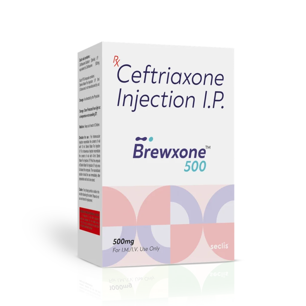 BrewXONE™ 500 Dry Injection 1 Vial carton pack shot