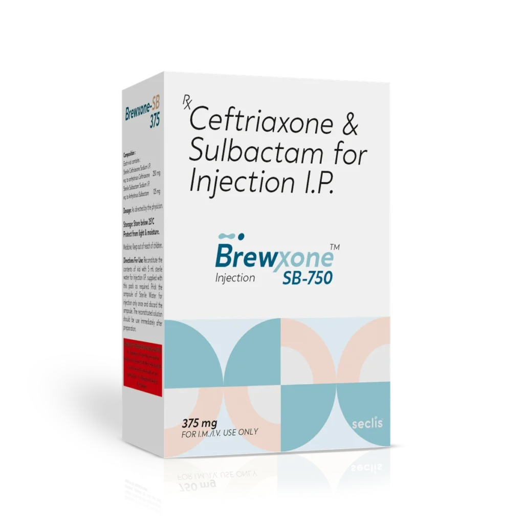 BrewXONE™ SB 375 Dry Injection 1 Vial carton pack shot