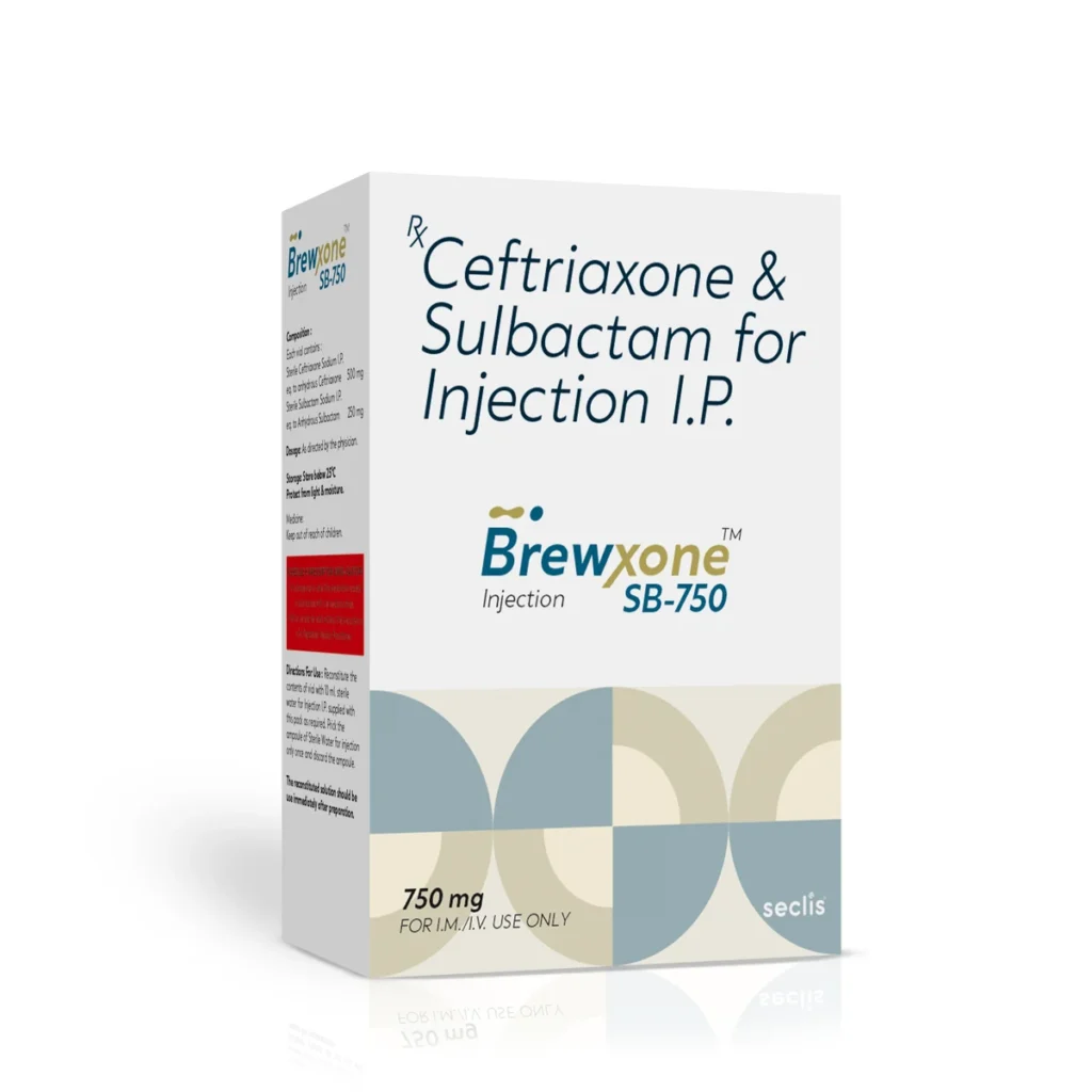 BrewXONE™ SB 750 Dry Injection 1 Vial carton pack shot