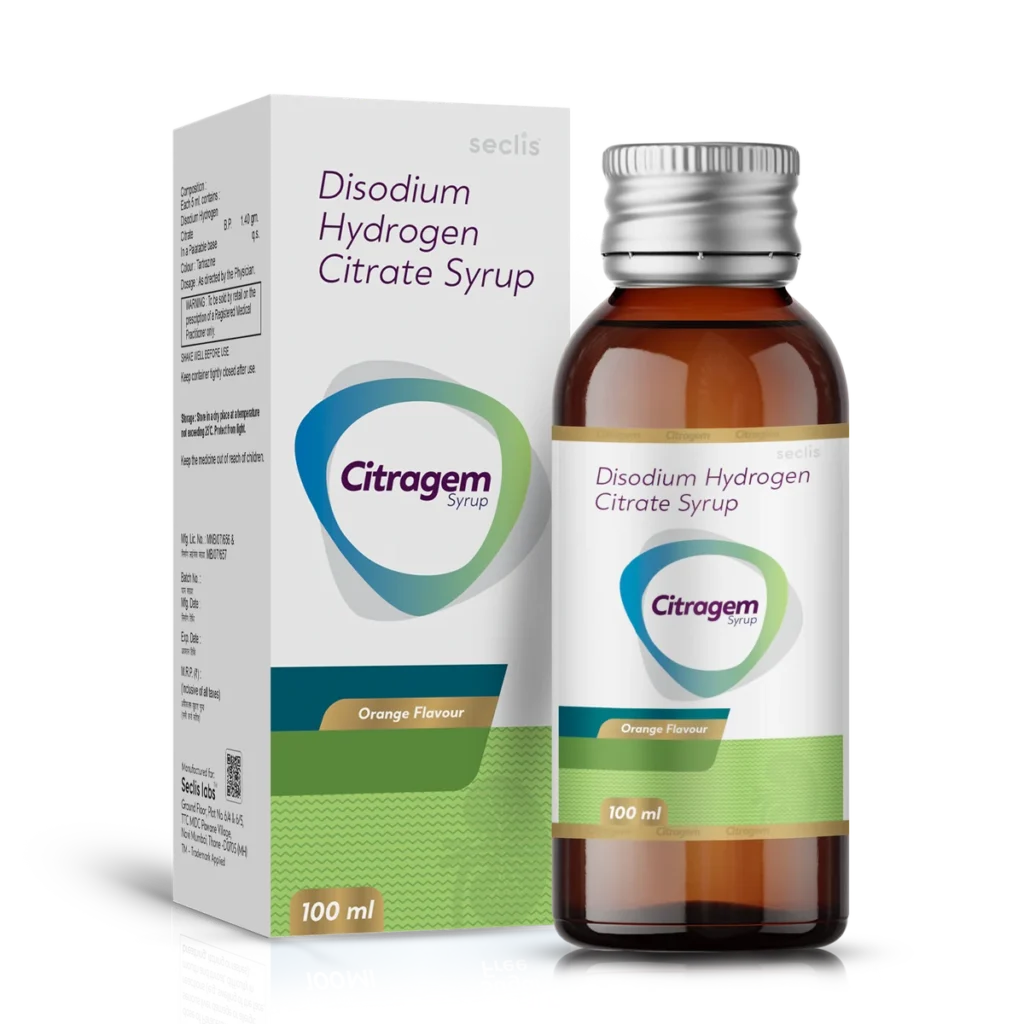 CITRAGEM Syrup 100 ML pack shot