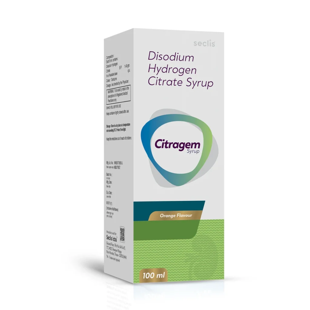 CITRAGEM Syrup 100 ML carton pack shot