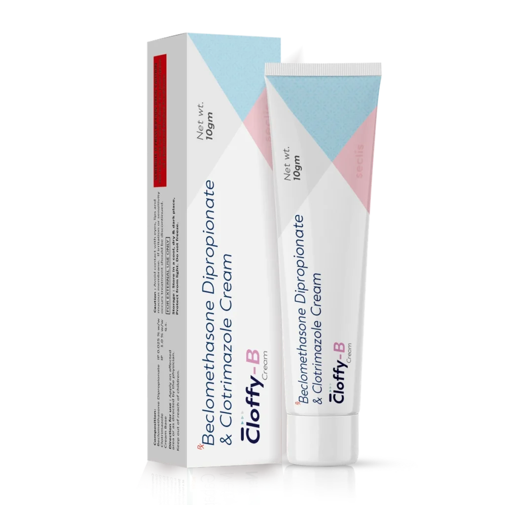 CLOFFY B Cream 10GM pack shot