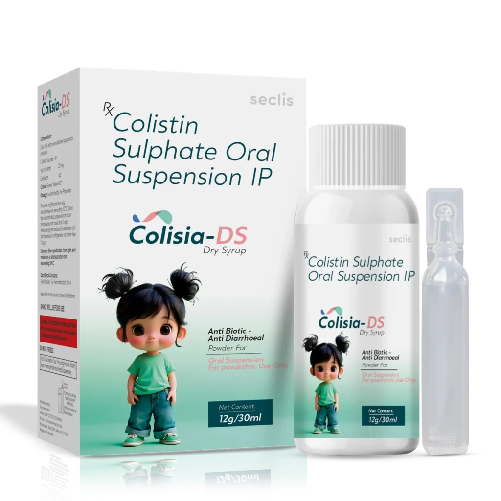 COLISIA DS Dry Syrup 30 ML pack shot