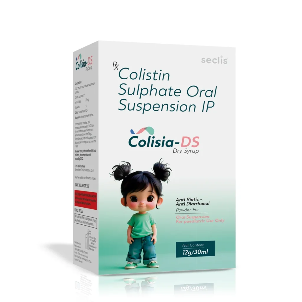COLISIA DS Dry Syrup 30 ML carton pack shot