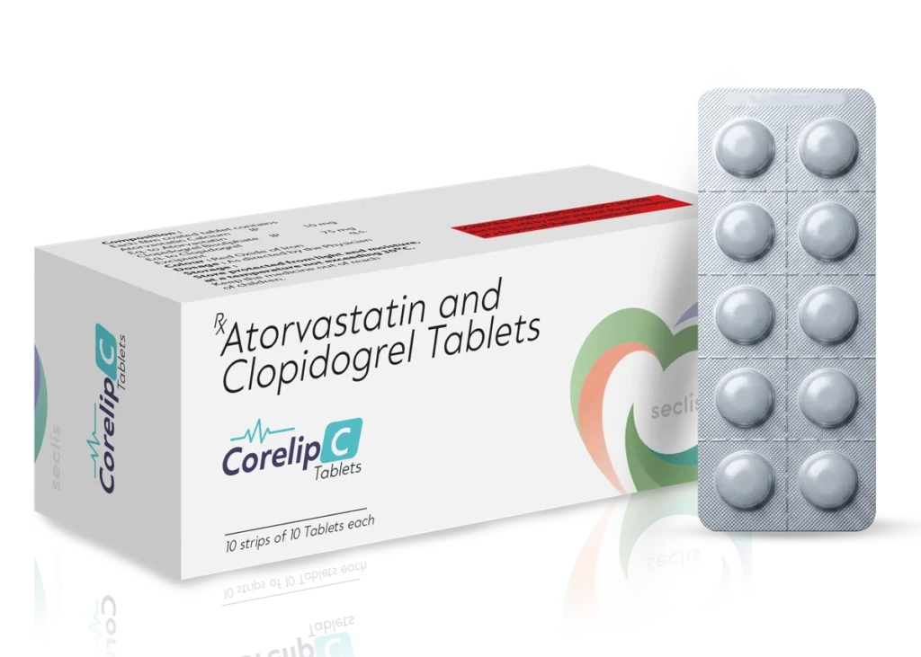 CORELIP C Tablets 10x10 ALU pack shot