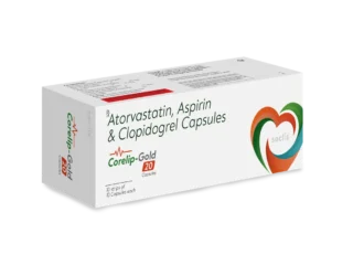 CORELIP GOLD 20 Capsules 10x10 Strip carton pack shot
