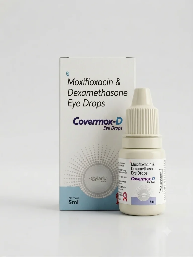 COVERMOX D Eye Drops 5ML pack shot