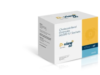 D-VIEW 60 Sachet 20X1 GMsachet carton pack shot