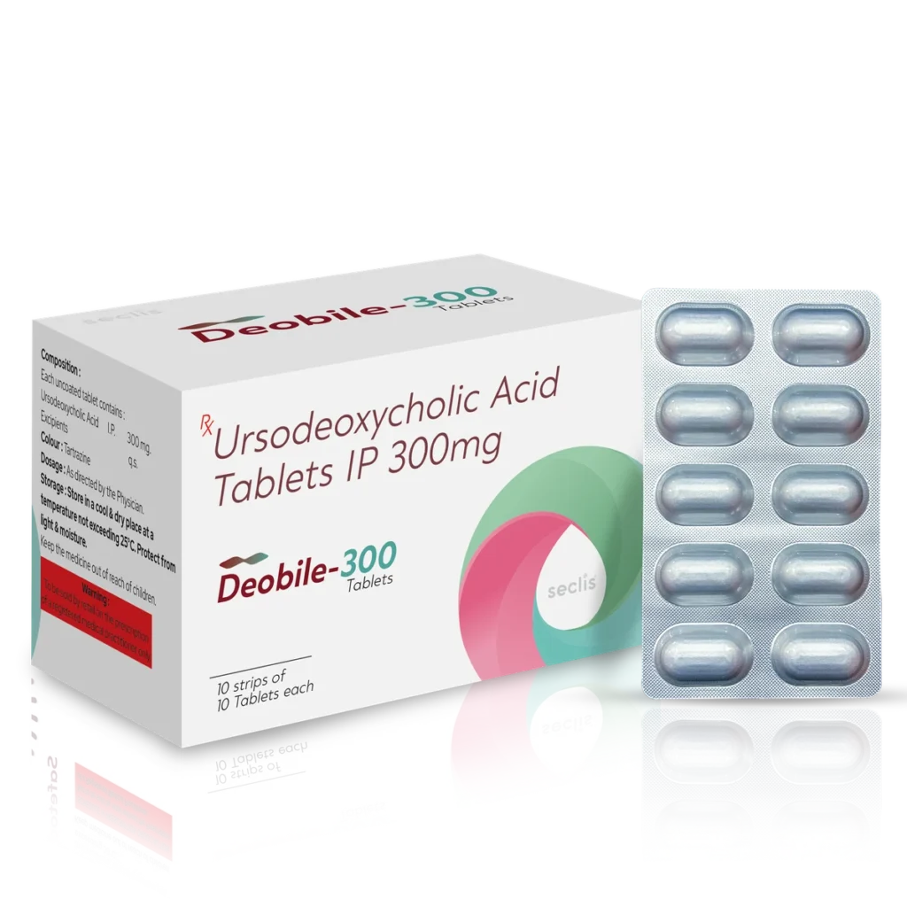 DEOBILE 300 Tablets 10*10 Alu pack shot