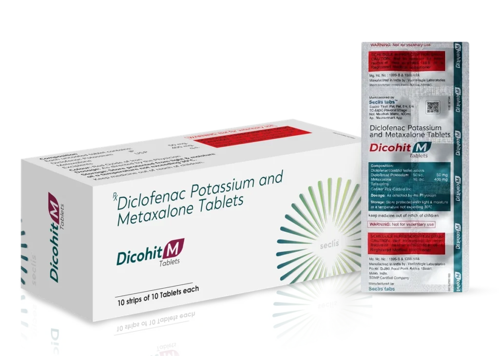 DICOHIT M Tablets 10*10 Strip pack shot
