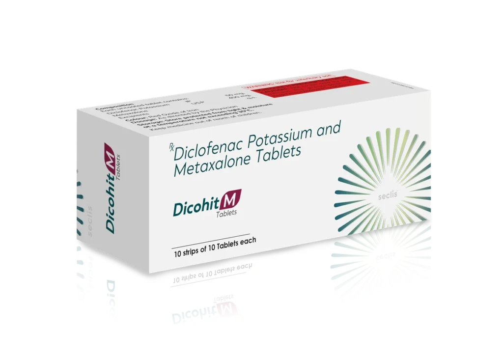 DICOHIT M Tablets 10*10 Strip carton pack shot