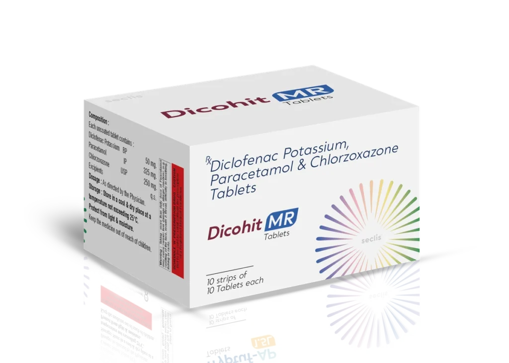 DICOHIT MR Tablets 10*10 Blister carton pack shot