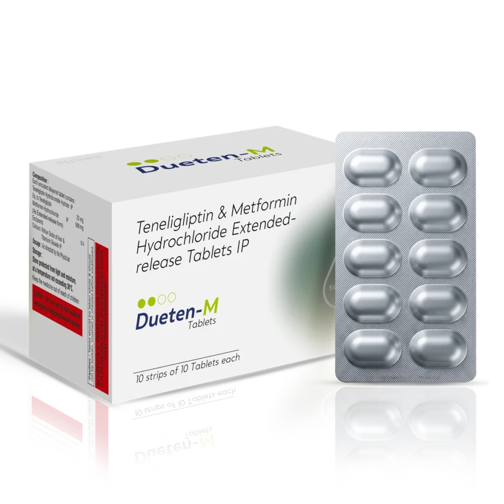 DUETEN M Tablets 10x10 ALU pack shot