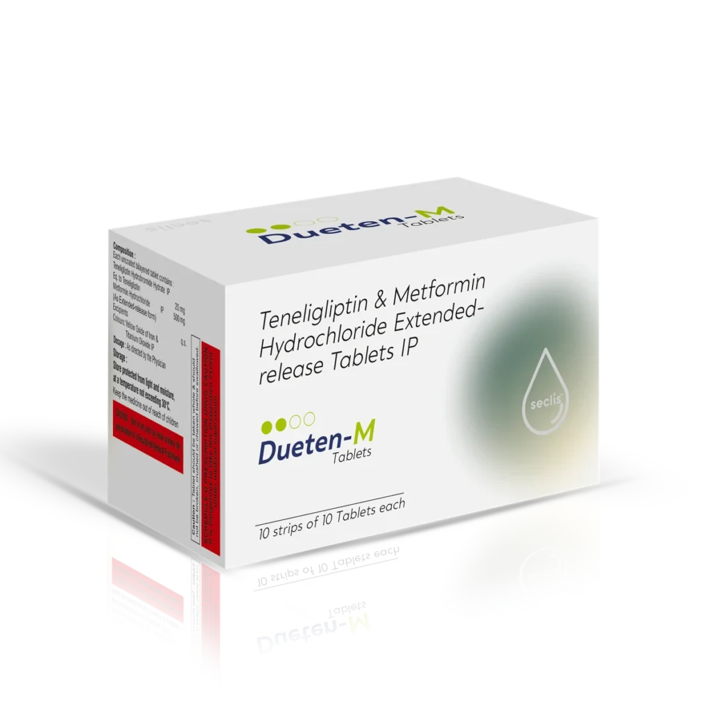 DUETEN M Tablets 10x10 ALU carton pack shot