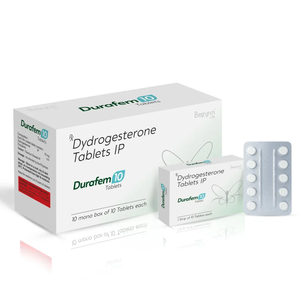 DURAFEM 10 Tablets 10*1*10 Blister pack shot