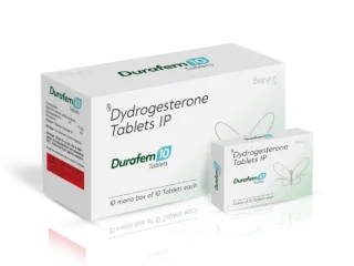 DURAFEM 10 Tablets 10*1*10 Blister carton pack shot
