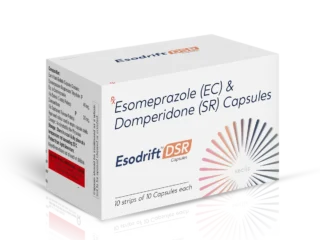 ESODRIFT DSR Capsules 10*10 ALU carton pack shot