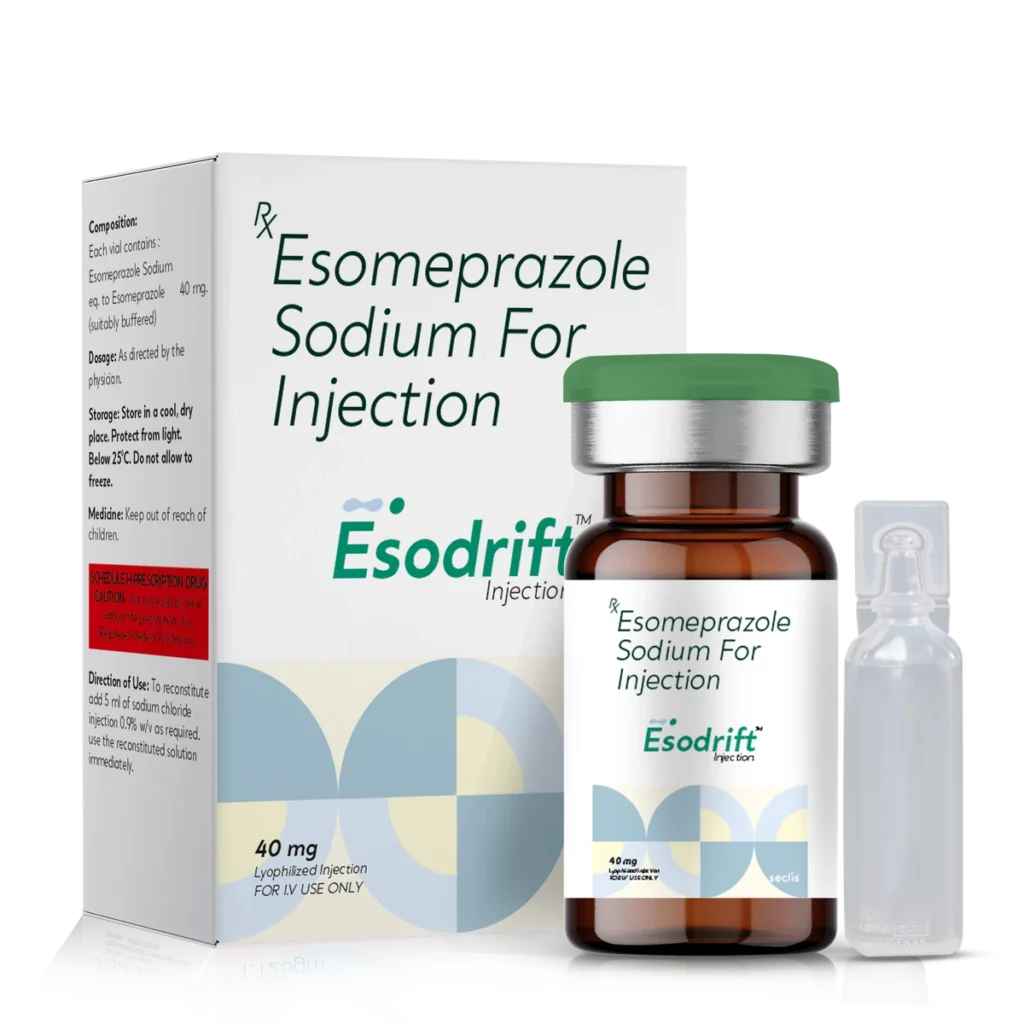 ESODRIFT Dry Injection 1 Vial pack shot
