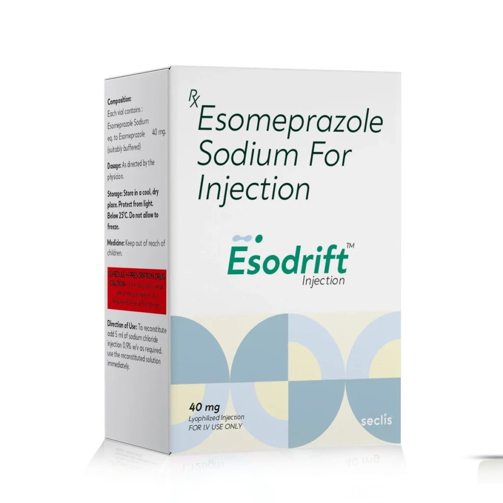 ESODRIFT Dry Injection 1 Vial carton pack shot