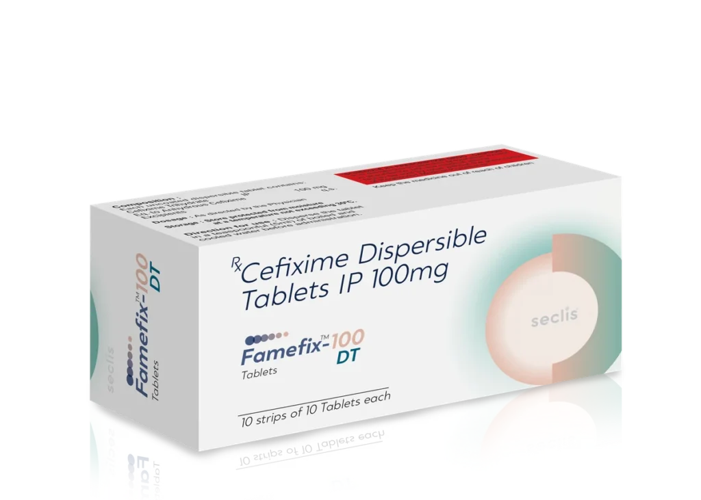 FAMEFIX™ 100 DT Tablets 10*10 ALU carton pack shot