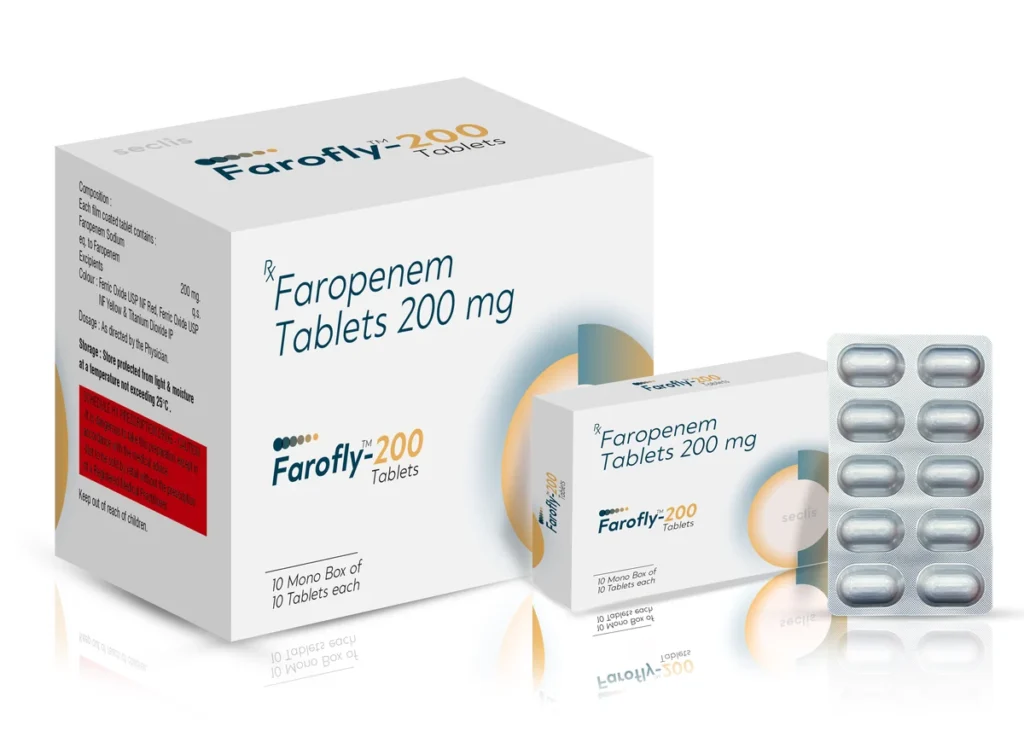 FAROFLY™ 200 Tablets 10*1*10 ALU pack shot