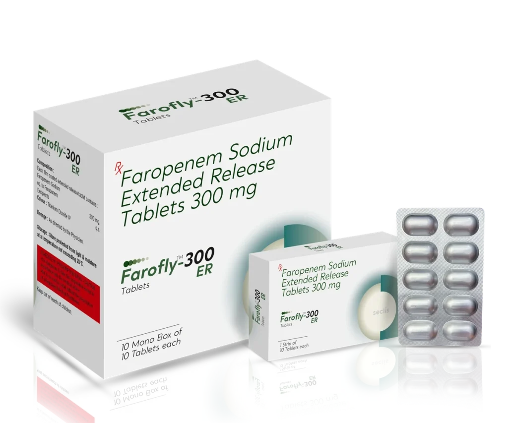 FAROFLY™ 300 ER Tablets 10*1*10 ALU pack shot