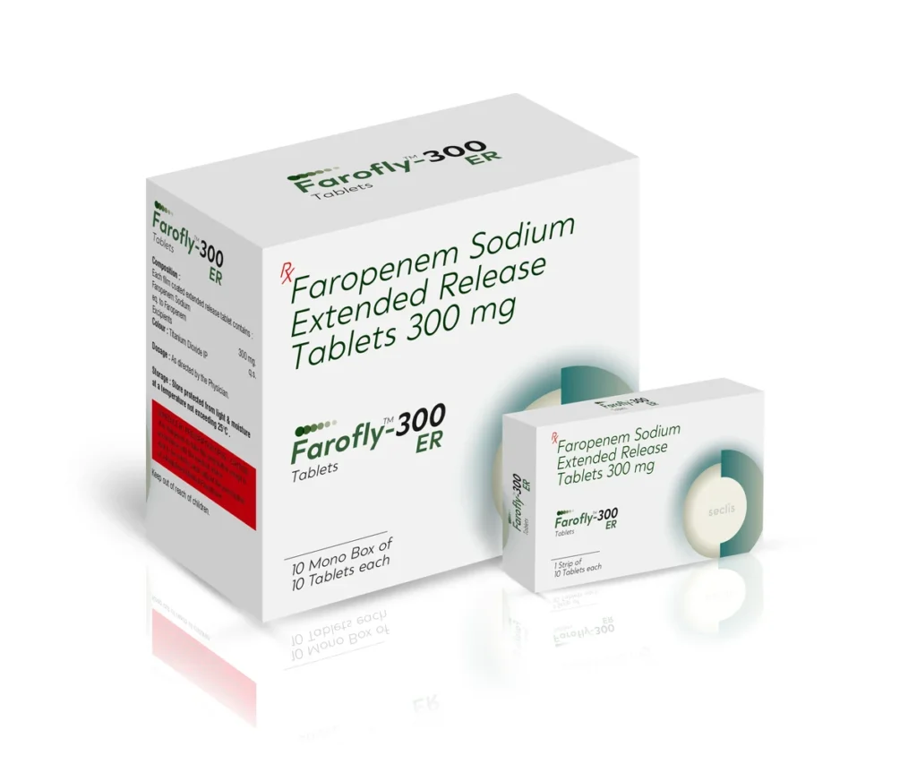 FAROFLY™ 300 ER Tablets 10*1*10 ALU carton pack shot