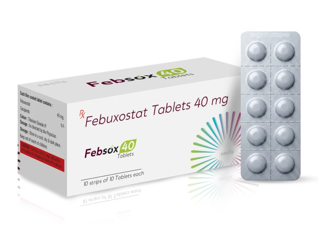 FEBSOX 40 Tablets 10*10 ALU pack shot