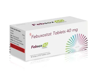 FEBSOX 40 Tablets 10*10 ALU carton pack shot