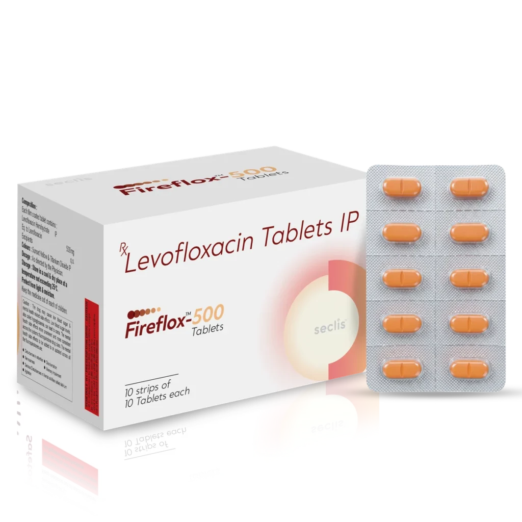 FIREFLOX™ 500 Tablets 10*10 BLI pack shot