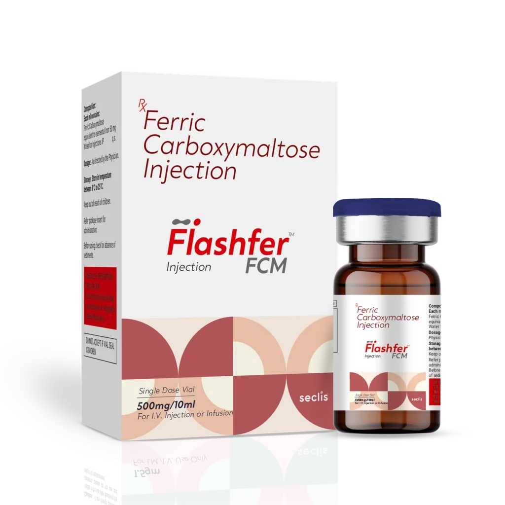 FLASHFER™ FCM Injection VIAL pack shot