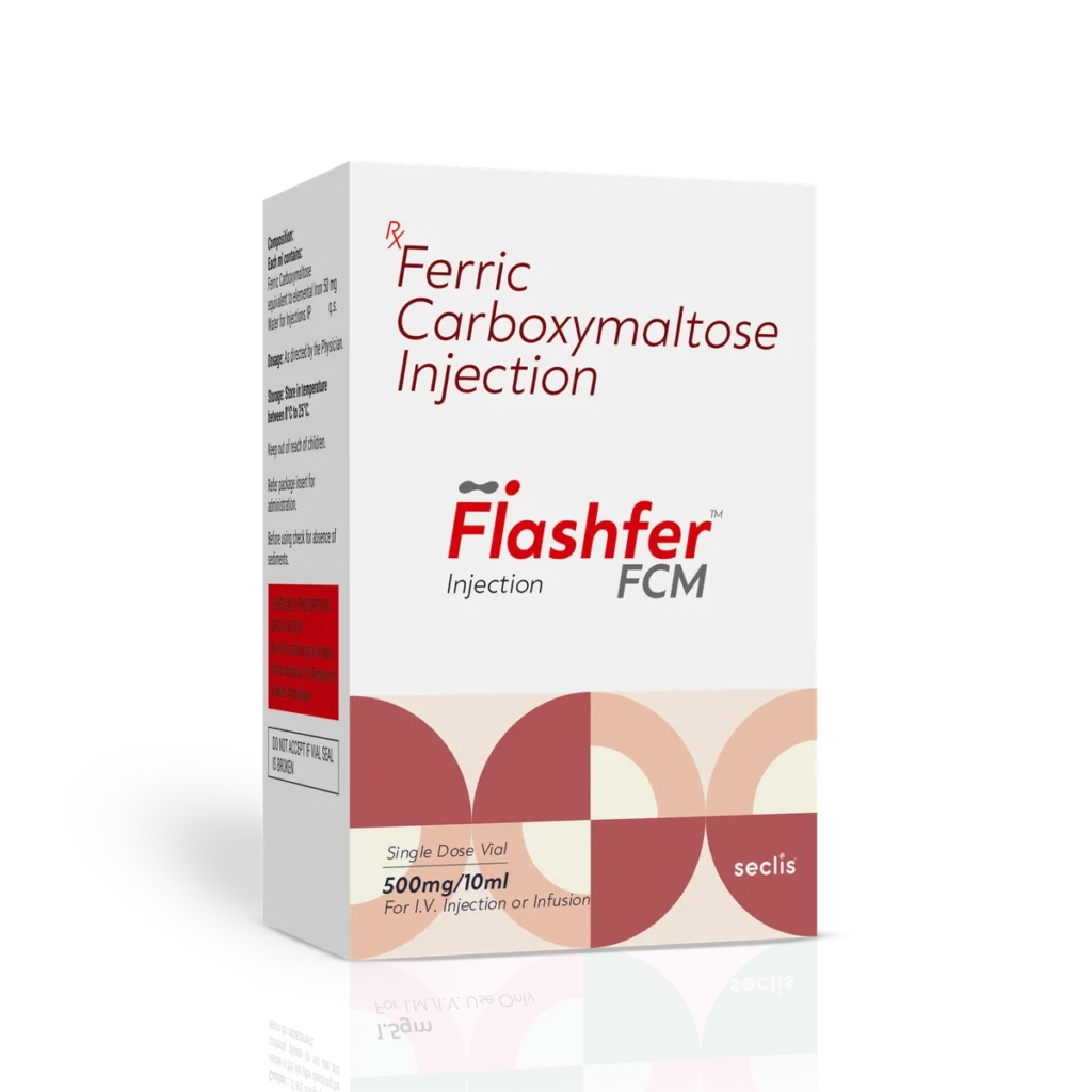 FLASHFER™ FCM Injection VIAL carton pack shot