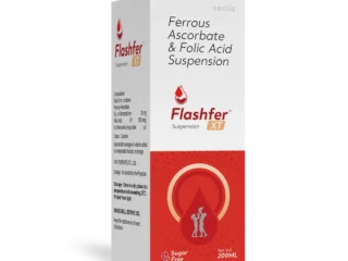 FLASHFER™ XT Syrup 200ML carton pack shot