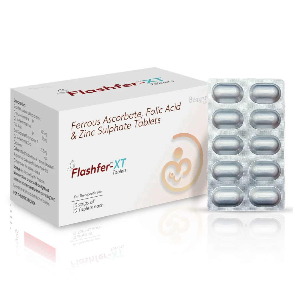 FLASHFER™ XT Tablets 10*10 ALU pack shot