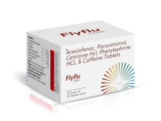 FLYFLU Tablets 10x10 BLI (Uncoated) carton pack shot
