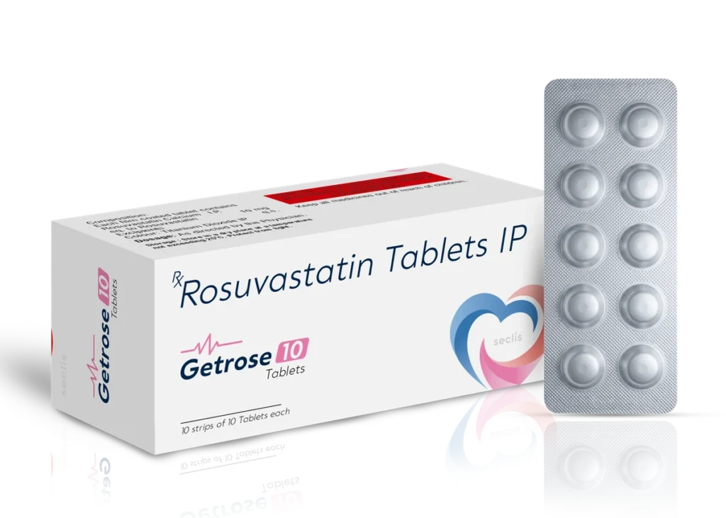 GETROSE 10 Tablets 10x10 ALU pack shot