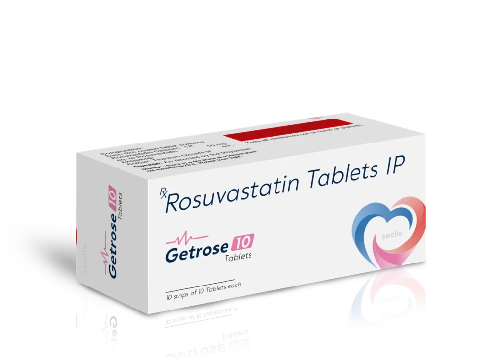 GETROSE 10 Tablets 10x10 ALU carton pack shot