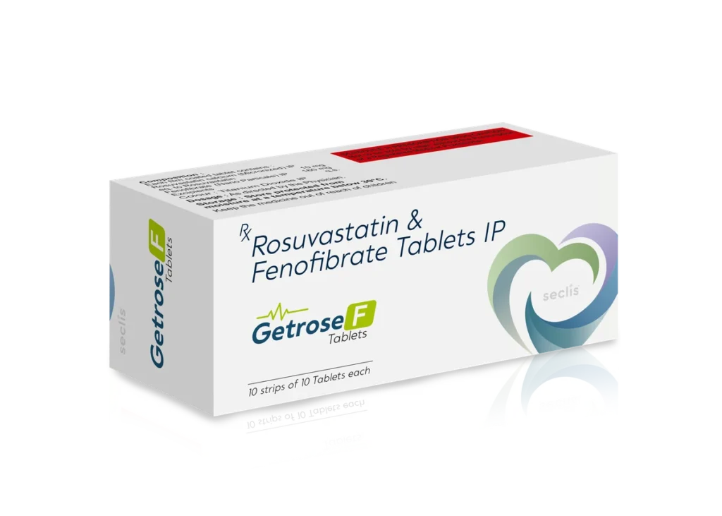 GETROSE-F Tablets 10x10 ALU carton pack shot