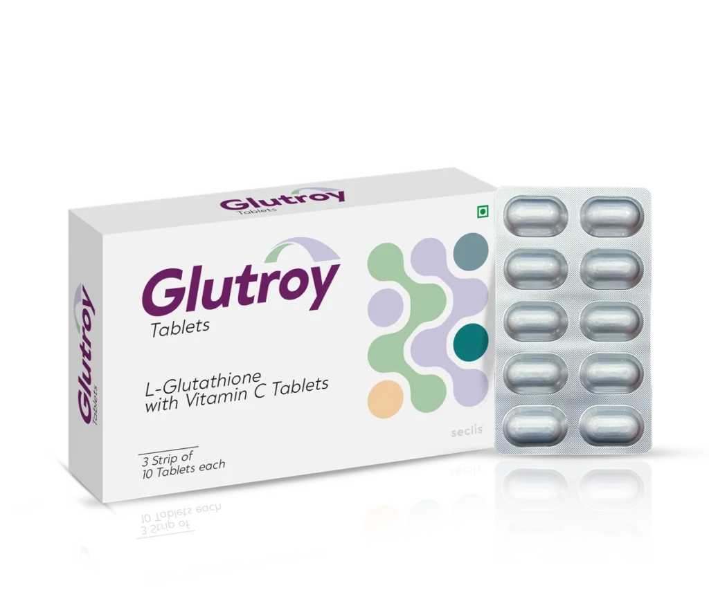 GLUTROY Tablets 3X10 ALU pack shot