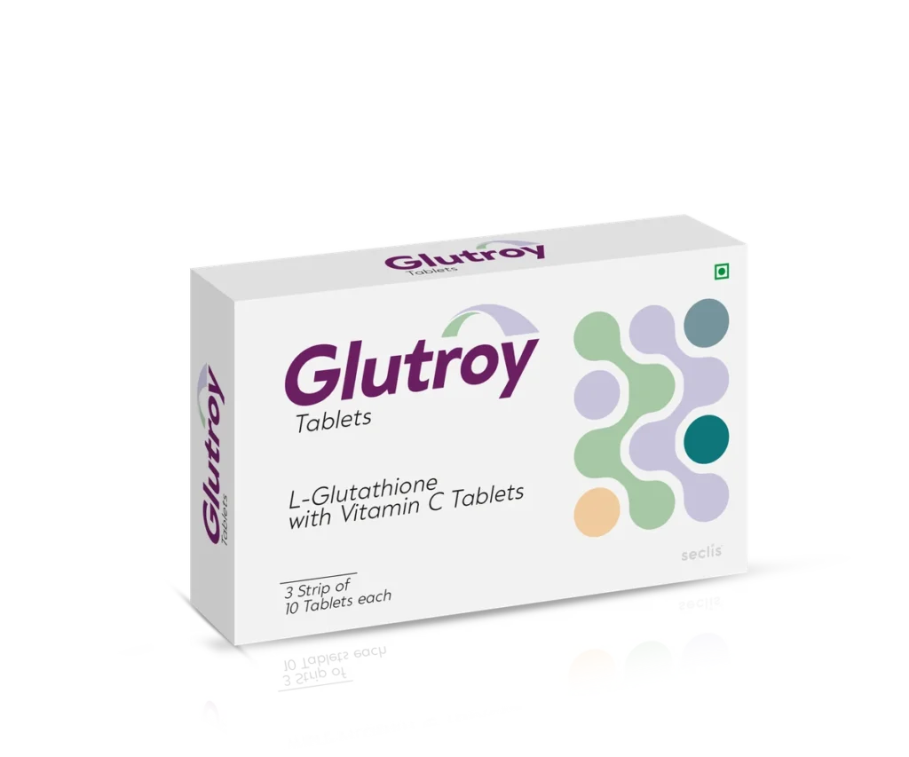GLUTROY Tablets 3X10 ALU carton pack shot