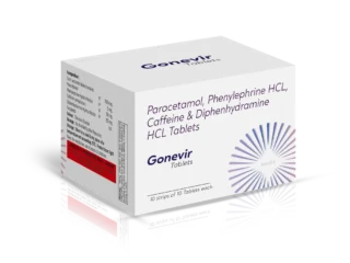 GONEVIR Tablets 10*10 BLI carton pack shot