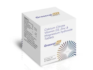 GROSSCAL MZ Tablets 10X15 BLI (Milky PVC) carton pack shot