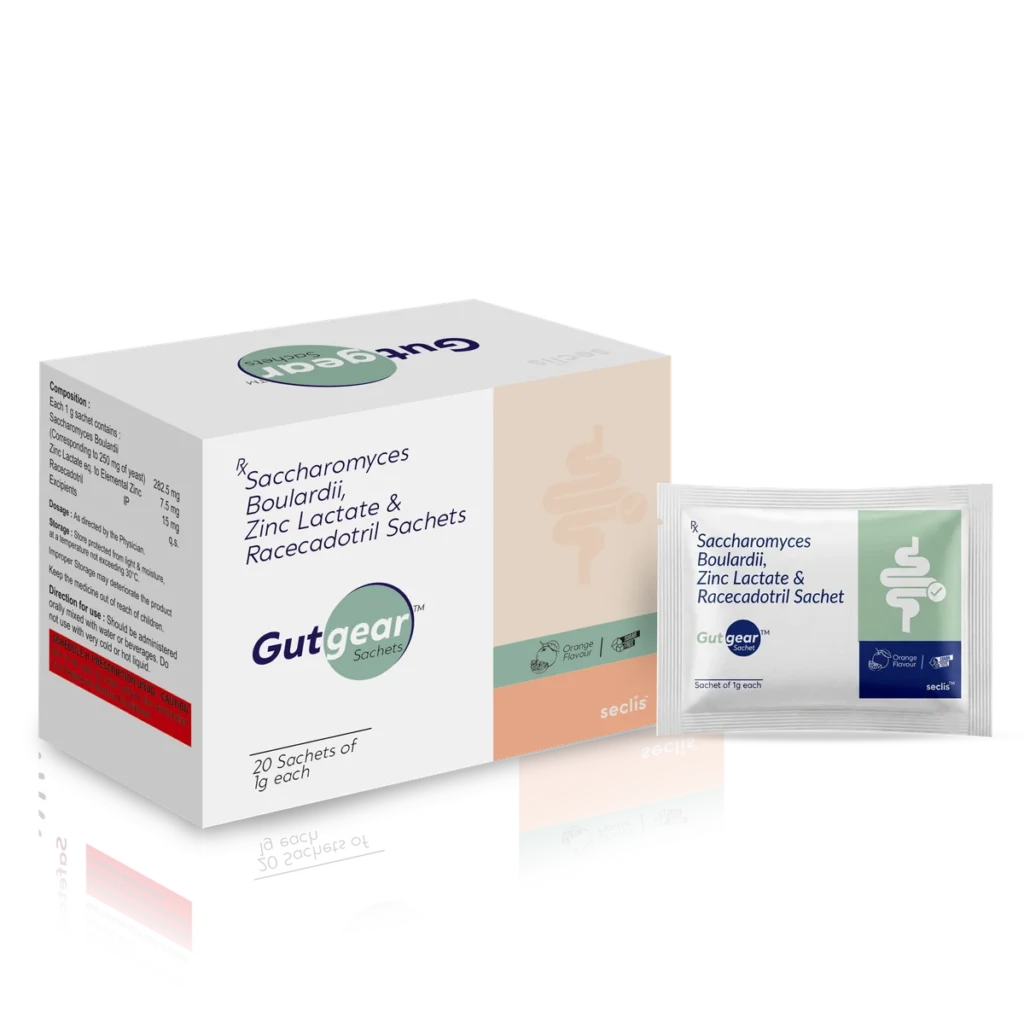 GUTGEAR™ Sachet 20X1gm sachet pack shot