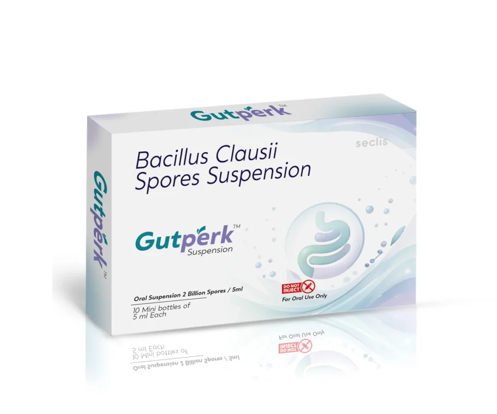GUTPERK™ Suspension 5ml/10 bottles pack shot